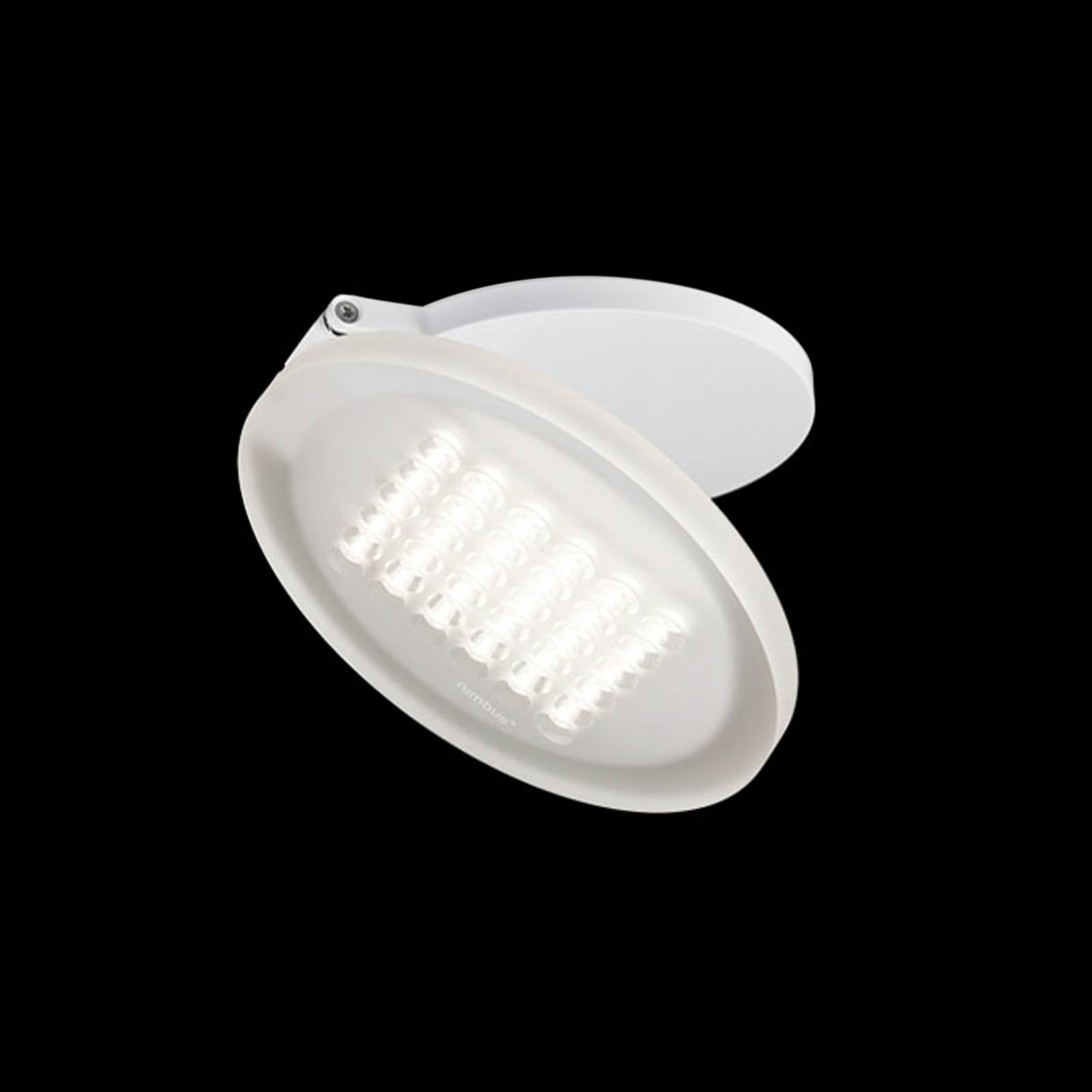 Nimbus Plafoniera a LED Modul R 36 TT, dimmerabile, Bianco / Opale, Soggiorno / Sala da pranzo, Plastica, Moderno, Plafoniera LED