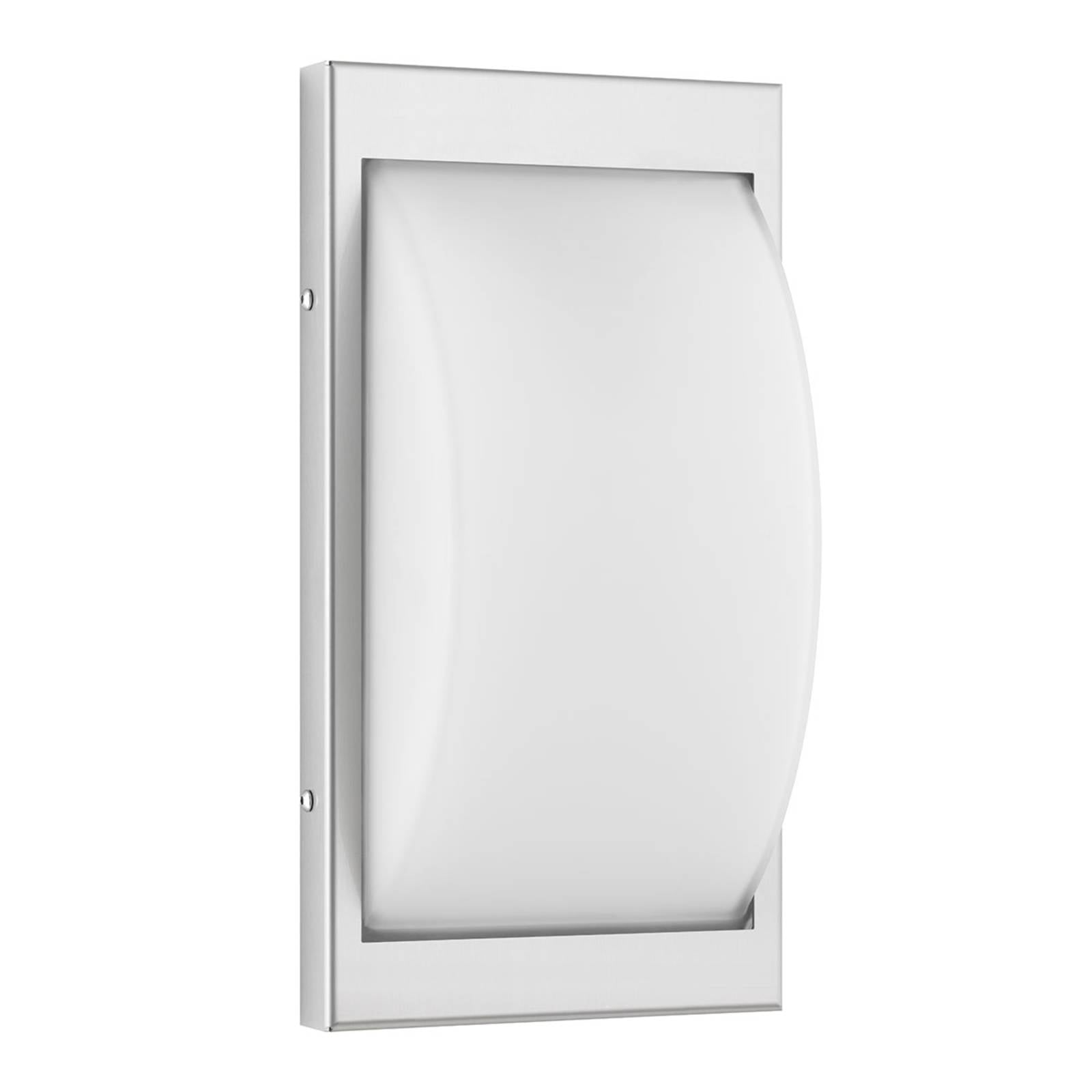 LCD Applique da esterni LED 068LEDSEN, acciaio inox, sensore 068LEDSEN, Alluminio / Grigio / Zincato, Acciaio Inox, Moderno