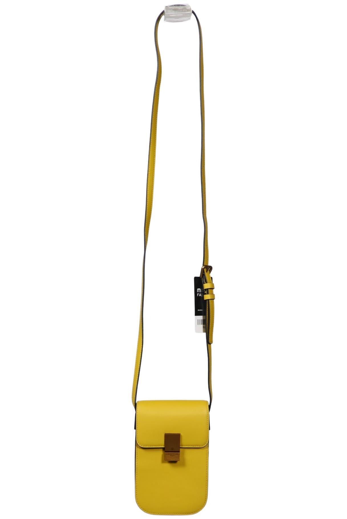 Liebeskind Berlin Damen Handtasche klein Leder, Gr. , Gelb, kein / Etikett / Leder