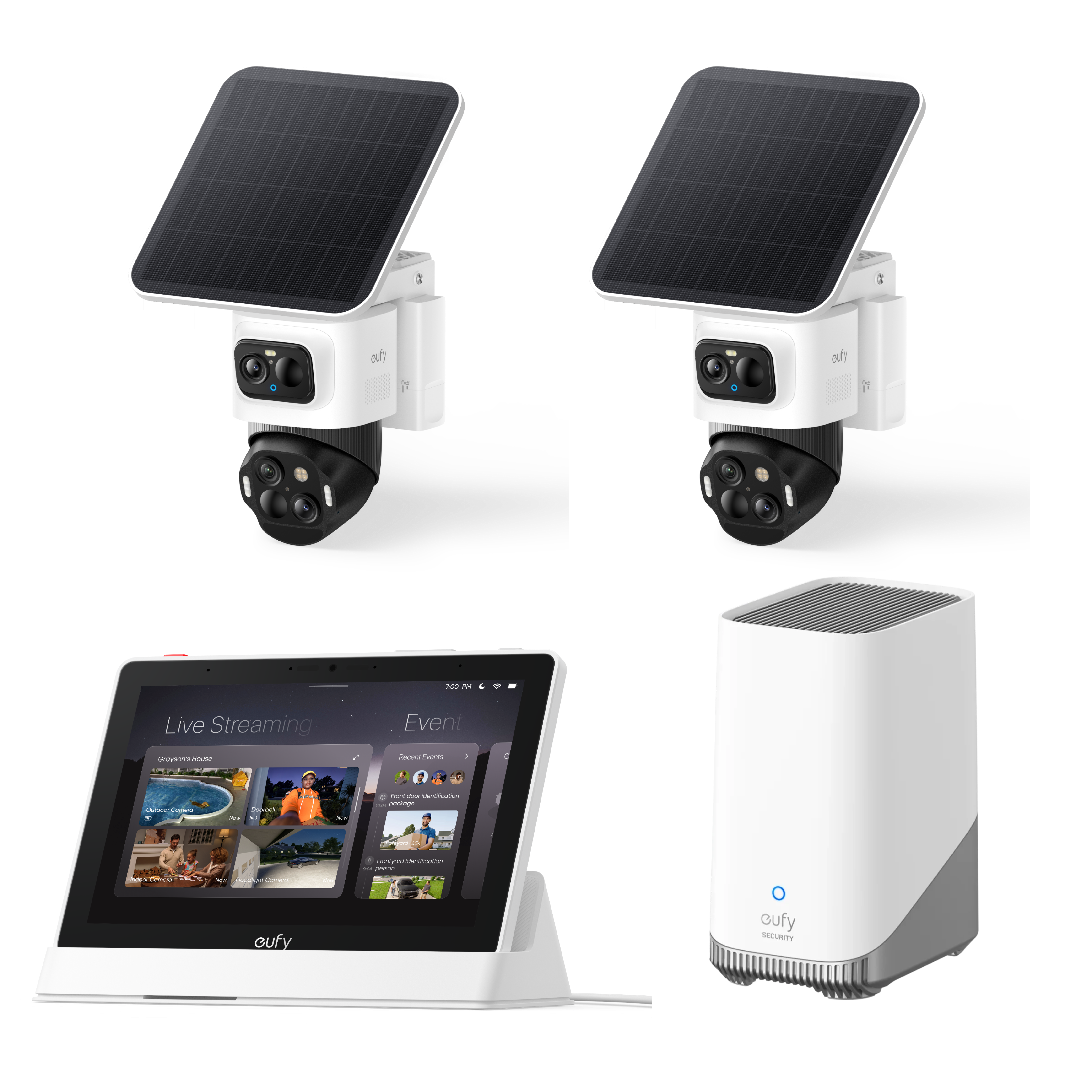 eufyCam S4 2 Kamera Set mit Smart Display E10 Image
