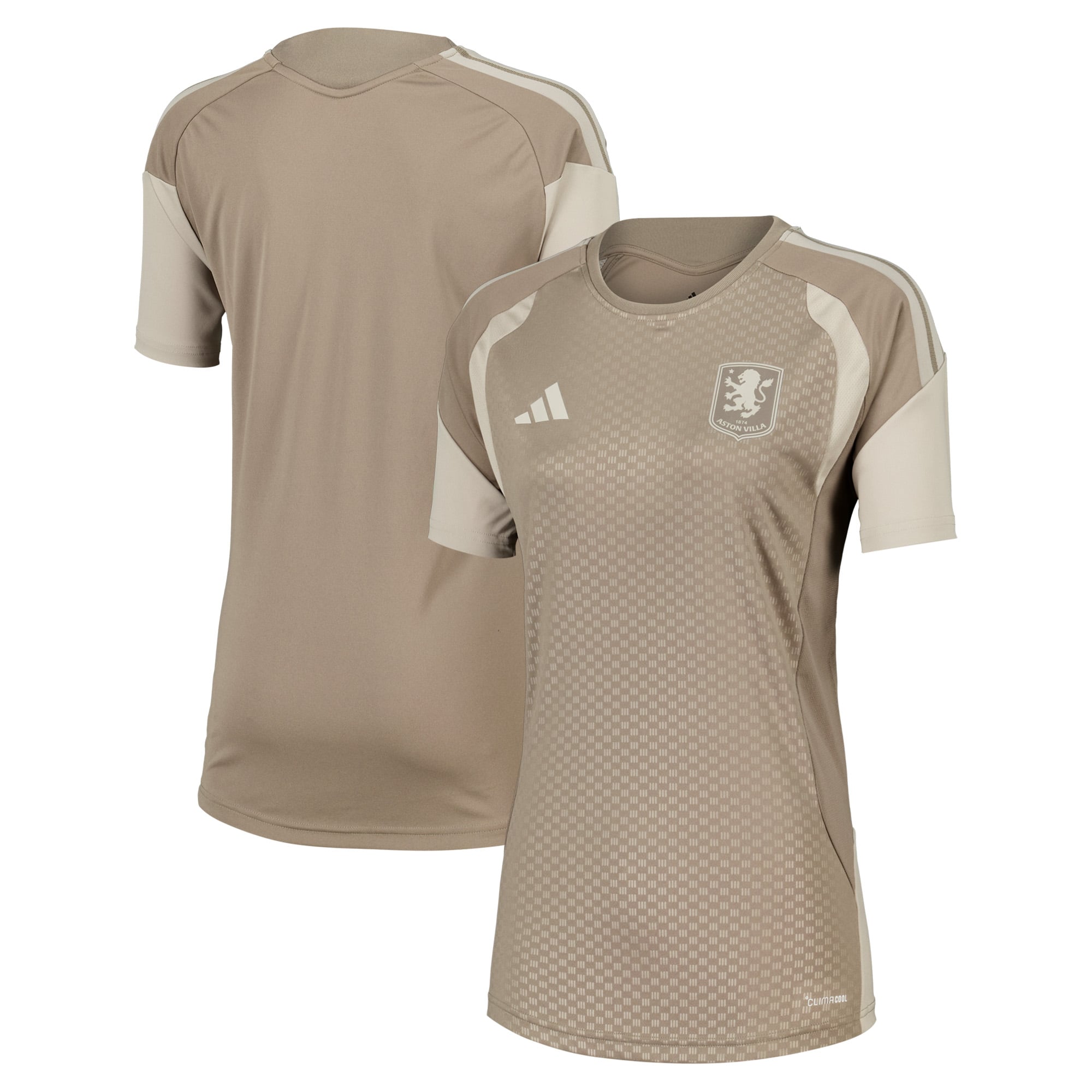 Aston Villa adidas Trainingsjersey - Hellbraun - Damen
