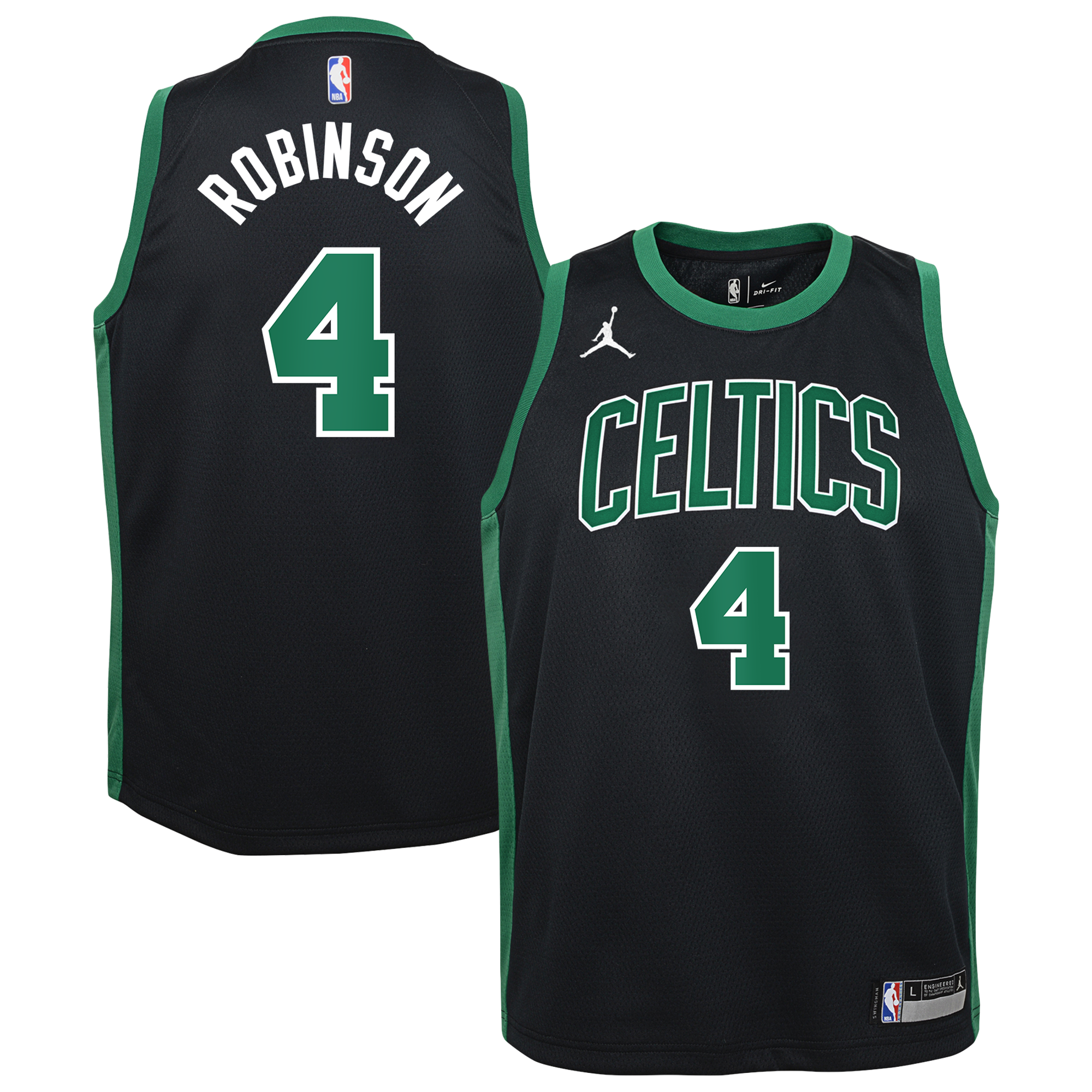 Maillot Swingman Jordan Brand Statement Edition Boston Celtics - Noir - Mitchell Robinson - Jeune - unisexe Taille: S (8)