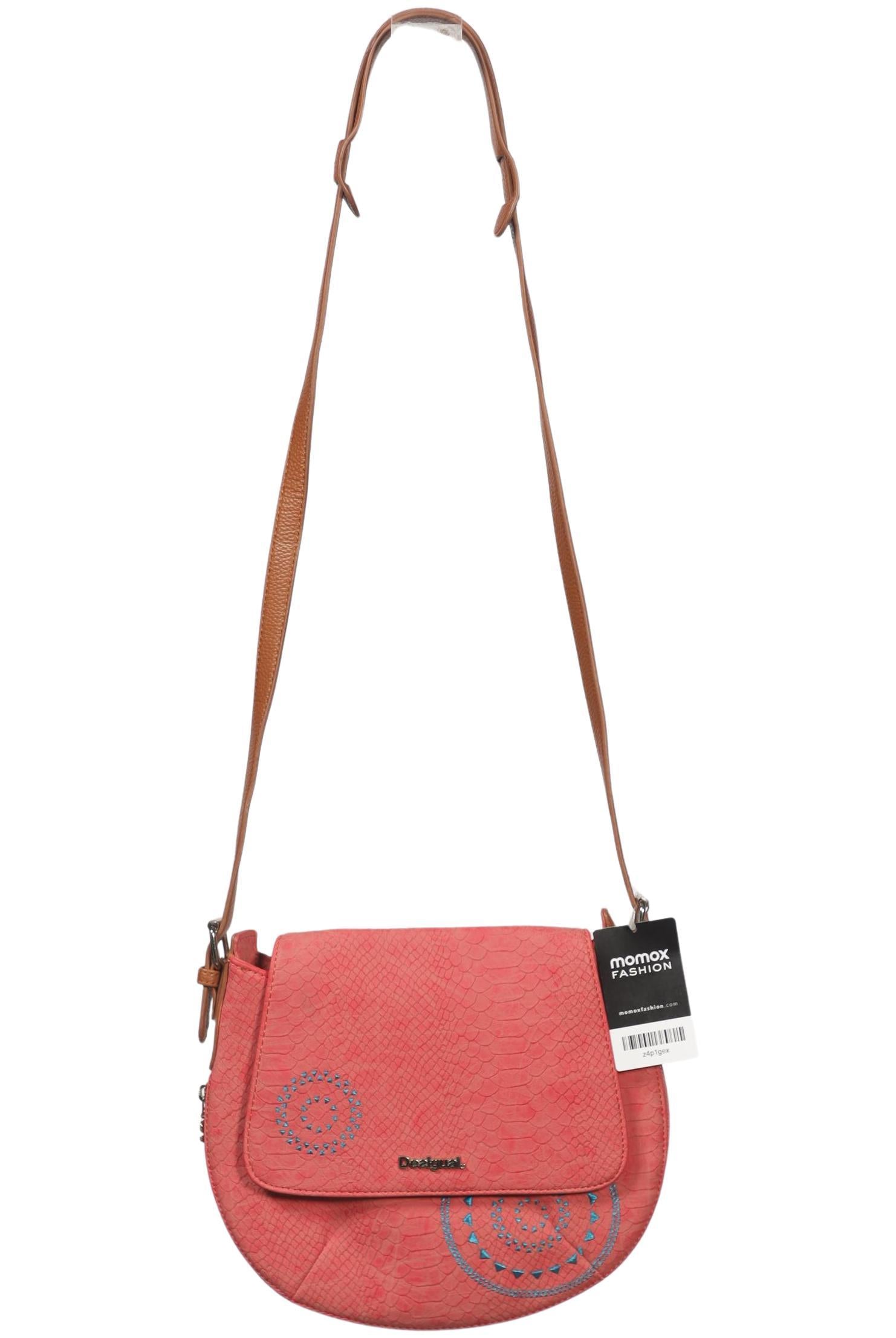 Desigual Damen Handtasche klein, Gr. , Pink, Kunstleder