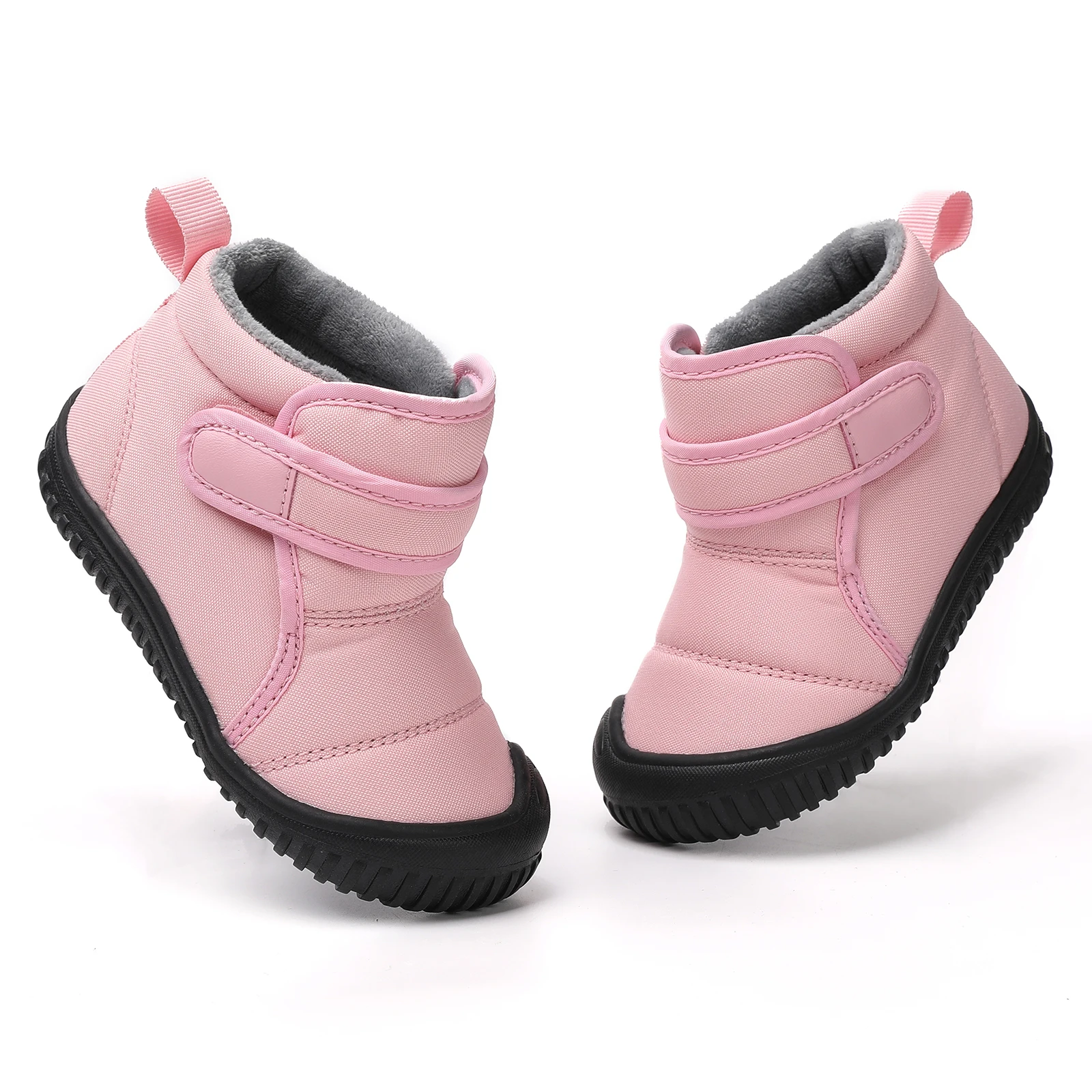Neue 2024 Kinder Schnee Stiefel Mädchen Knöchel Winter Stiefel Warme Plüsch Jungen Pelz Schuhe Kinder Plattform Stiefel Größe 20-28