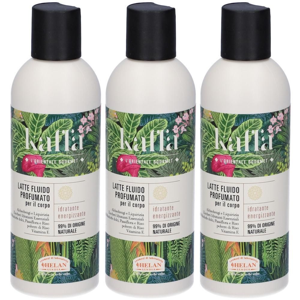 Helan Kaffa Latte Fluido Profumato Per Il Corpo 200 Ml 3x200 ml