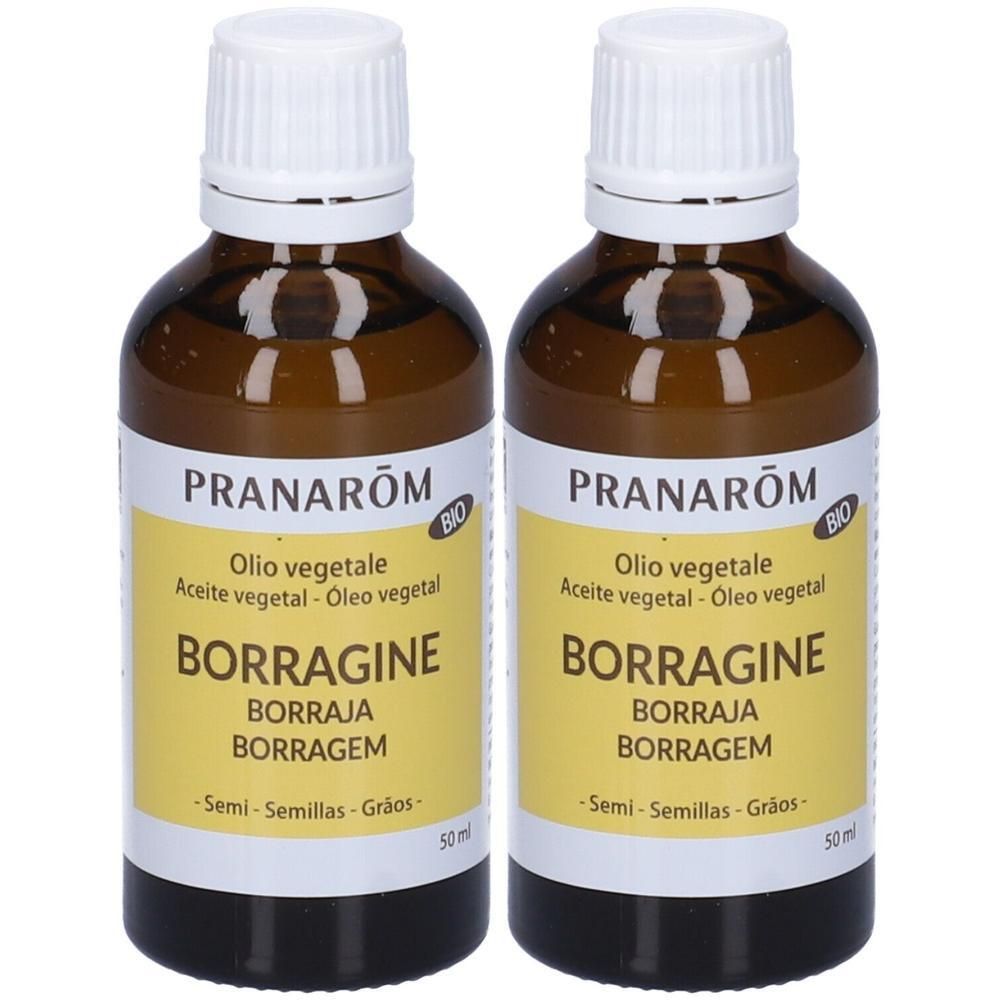 Pranarom Olio Vegetale Borragine Semi 2x50 ml
