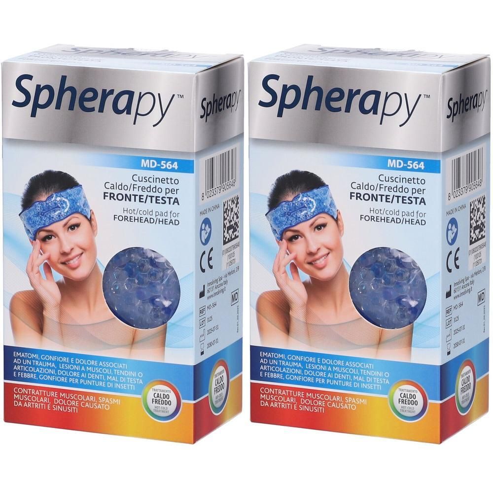 Spherapy Pad Caldo/Freddo per Fronte/Testa 2x1 St