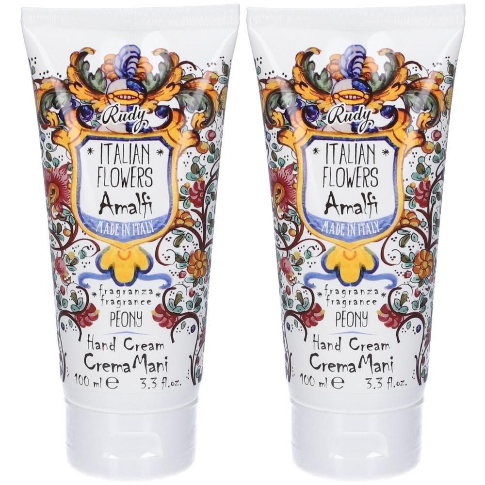 Rudy Crema Mani Amalfi al Fico Nero e Rosa Bianca 2x100 ml