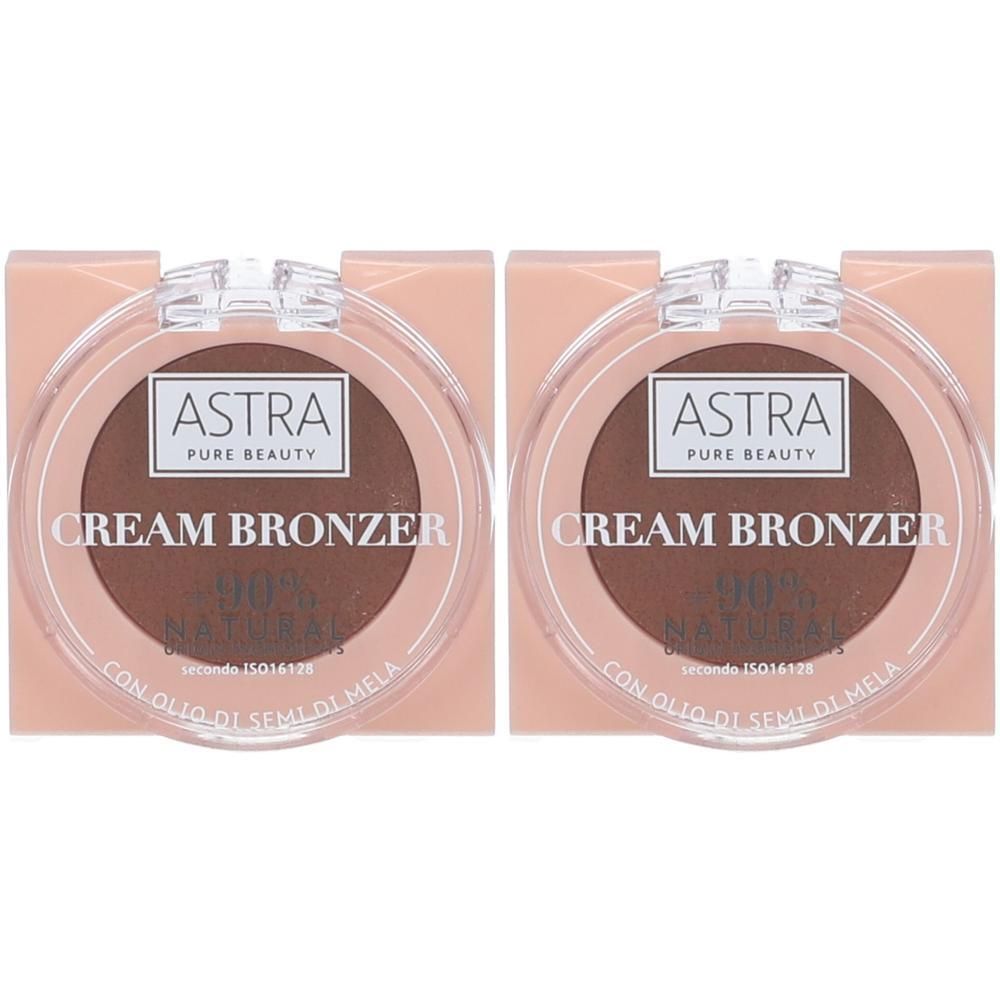Astra Make-up Pure Beauty Cream Bronzer Tonalita' 02 Amberwood 2x2,8 g