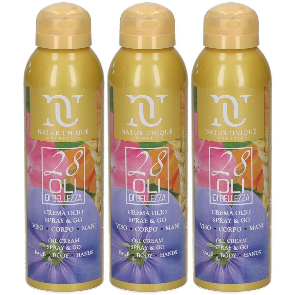 Natur Unique 28 Oli Spray & Go 3x150 ml