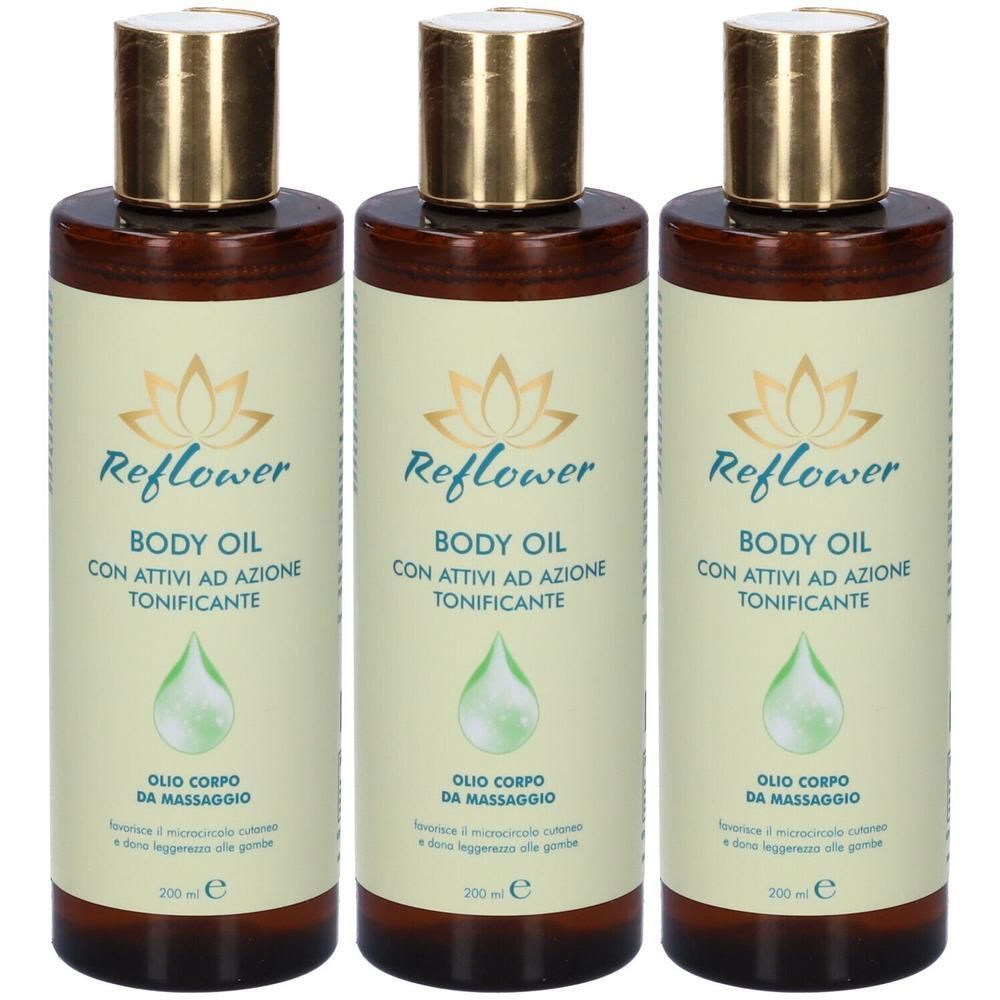 Reflower Olio Corpo 3x200 ml