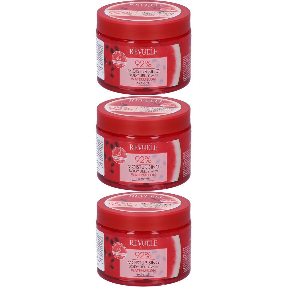 Revuele Body Jelly With Watermelon Extract Gel Corpo 3x400 ml
