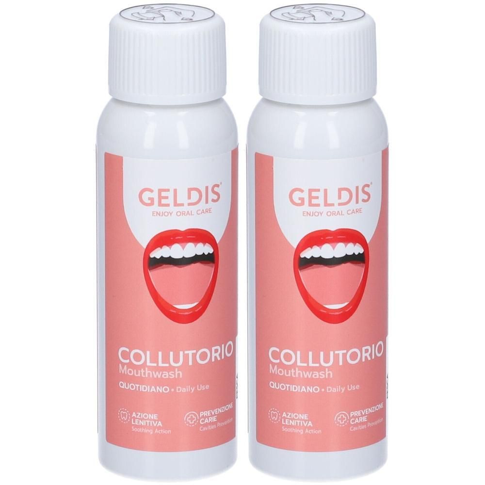 Geldis Collutorio Quotidiano alla Pesca 100 ml 2x100