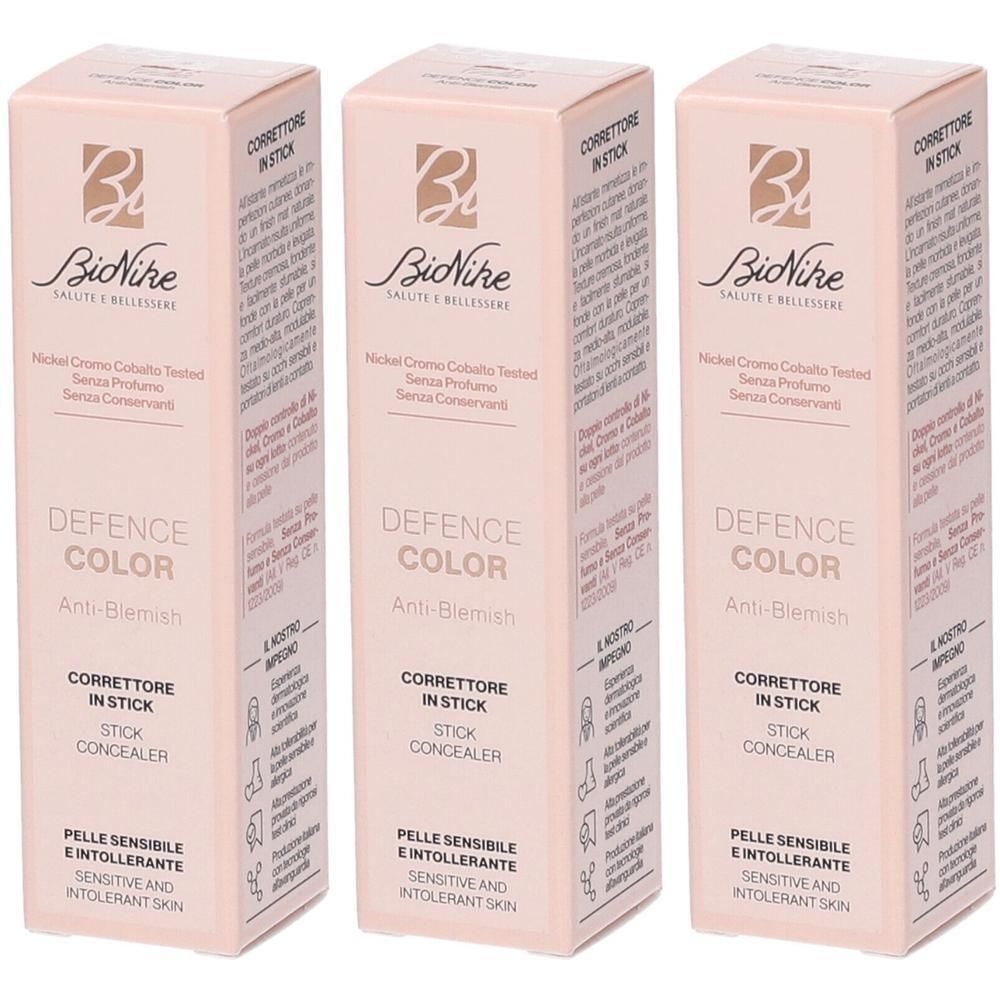 Bionike Defence Color Correttore in Stick Tonalita' 03 Tan 3x4 ml