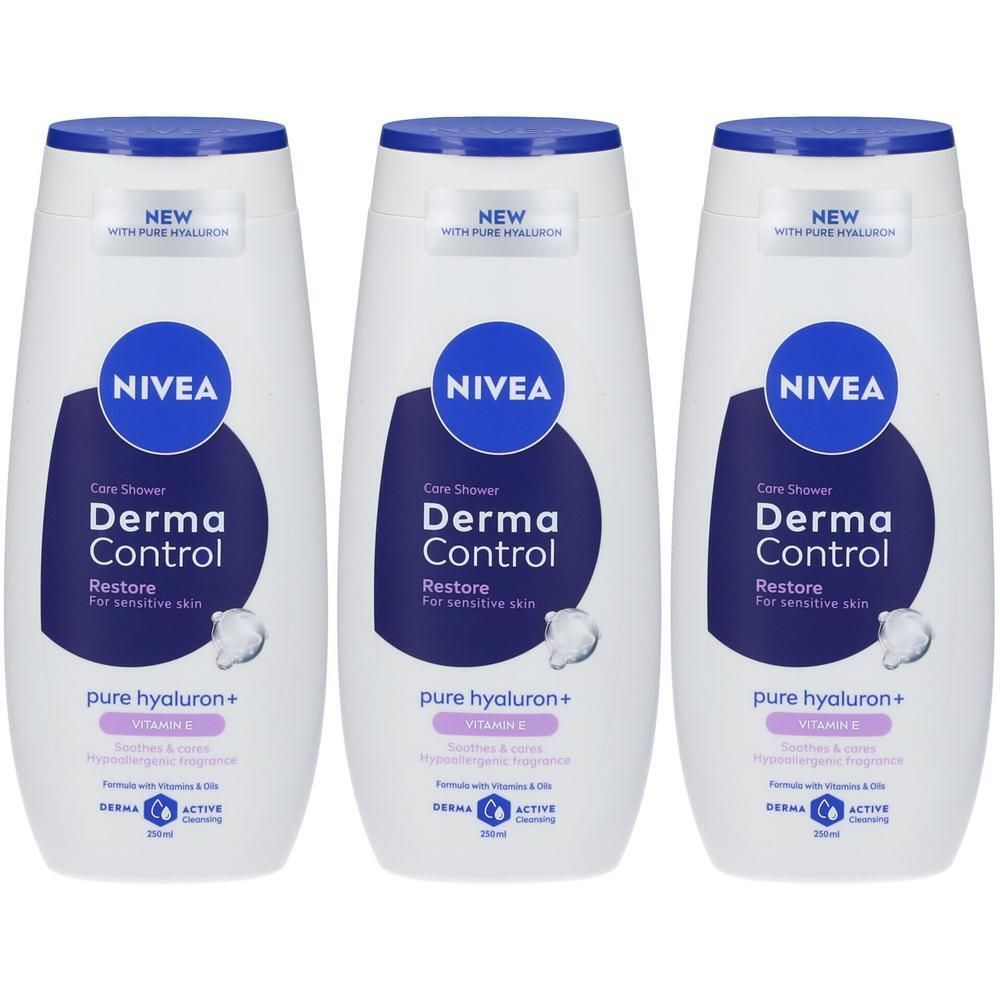 Nivea Derma Cont Restore Doccia 3x250 ml