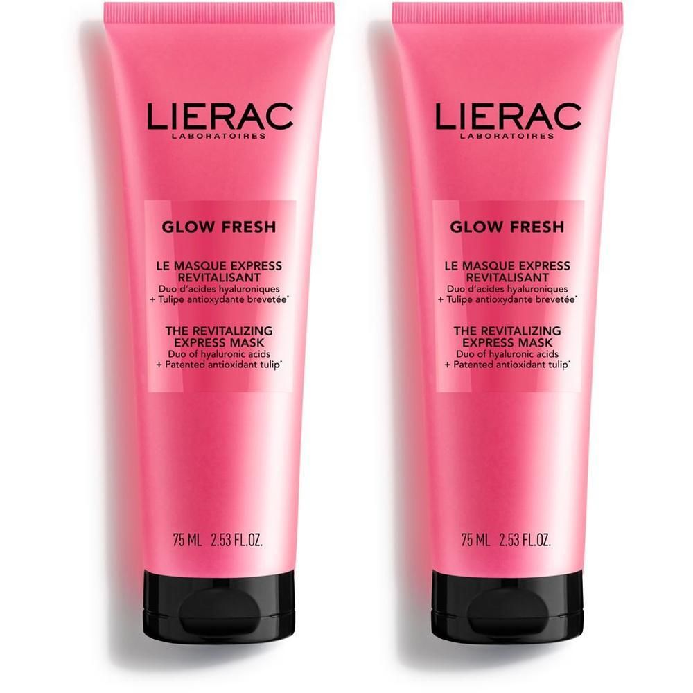Lierac Glow Fresh La Maschera Rivitalizzante Express 75ml 2x75 ml