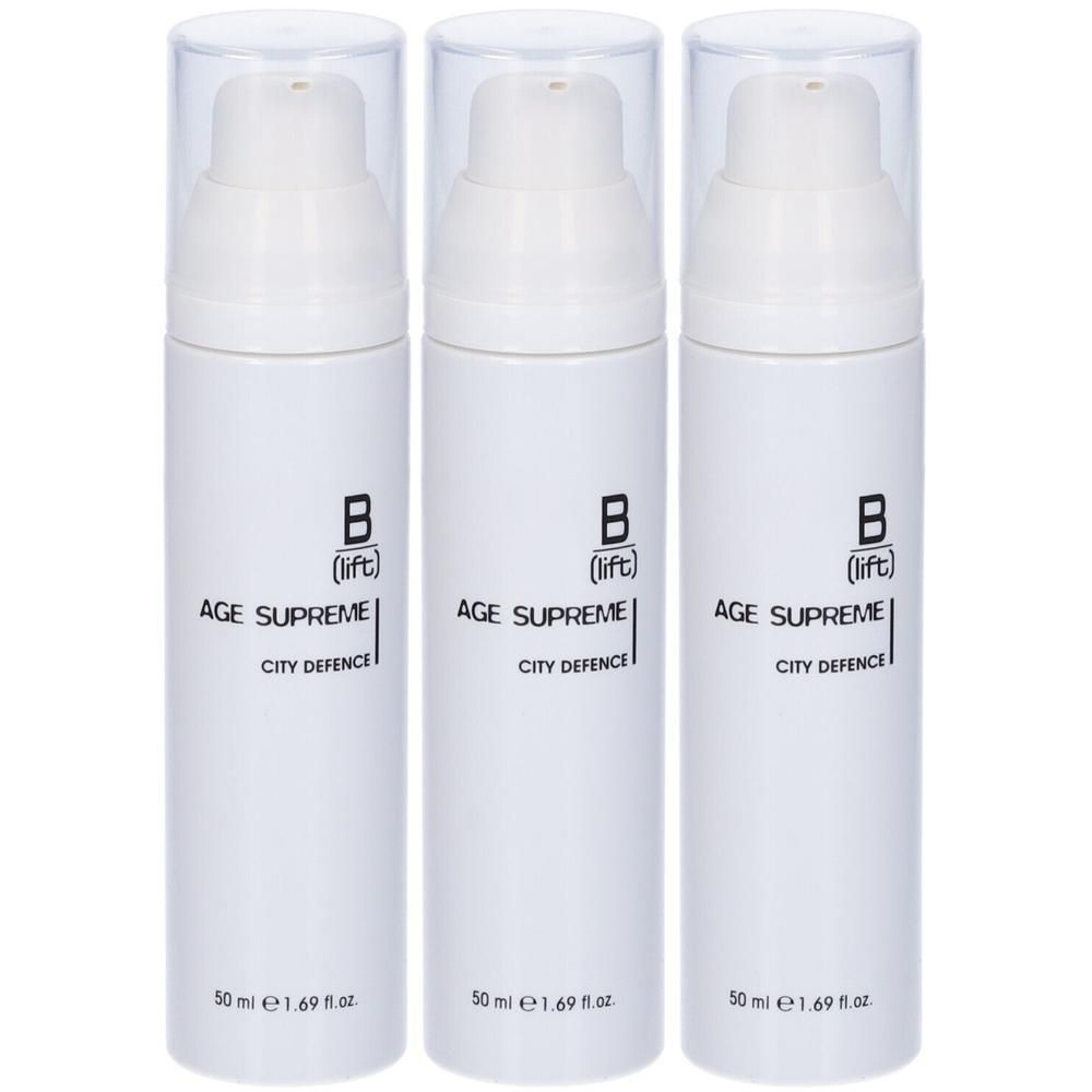 B Lift Age Supreme City Defence Crema SPF30 3x50 ml