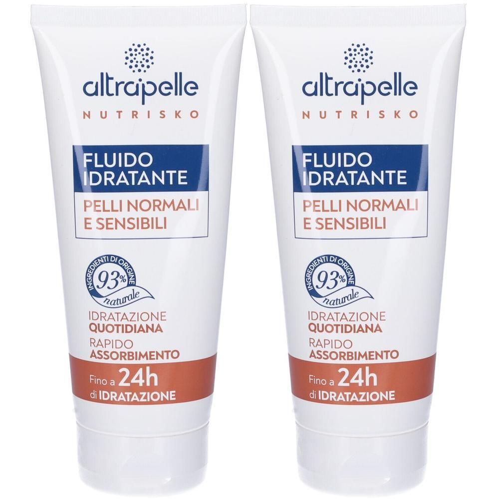 Altrapelle Nutrisko Fluido Idratante Corpo 2x200 ml Crema