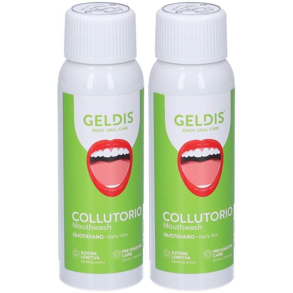 Geldis Collutorio Quotidiano alla Mela Verde 100 ml 2x100