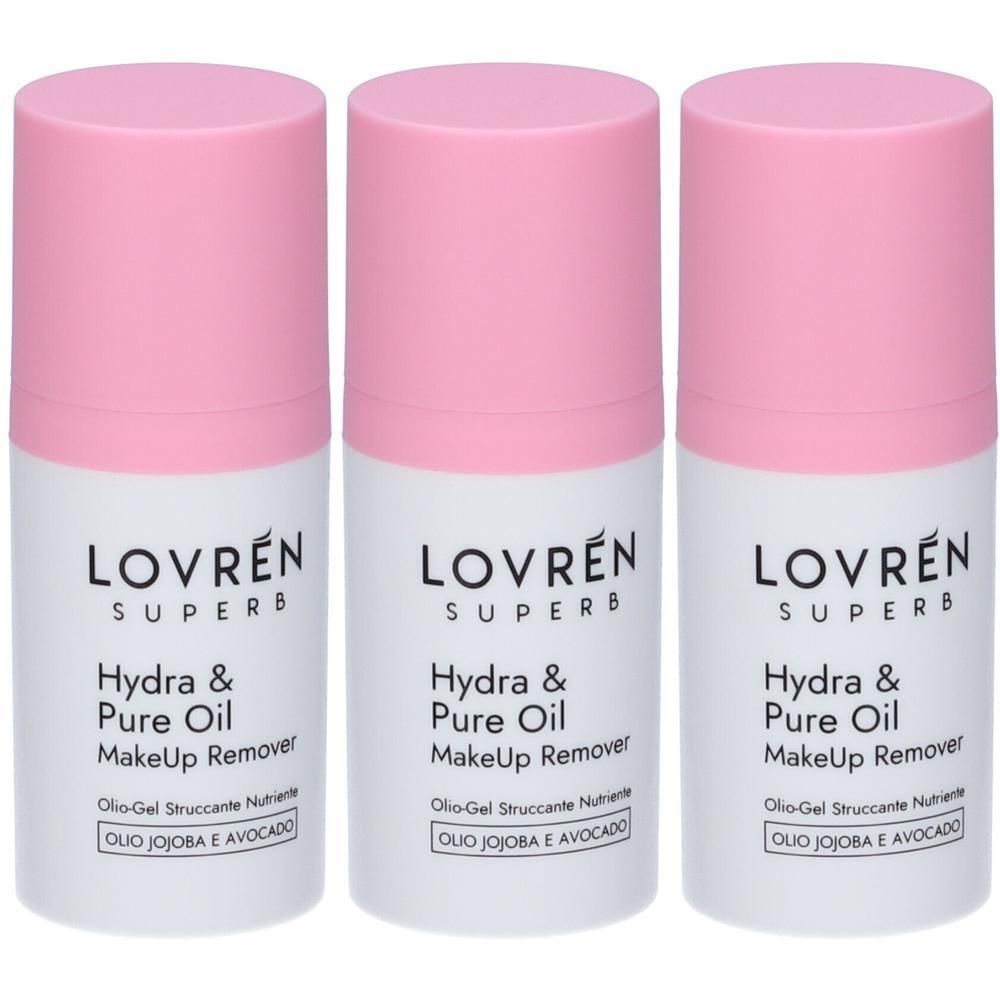 Lovren Superb Hydra&Pure Oil Olio Gel Struccante 3x30 ml