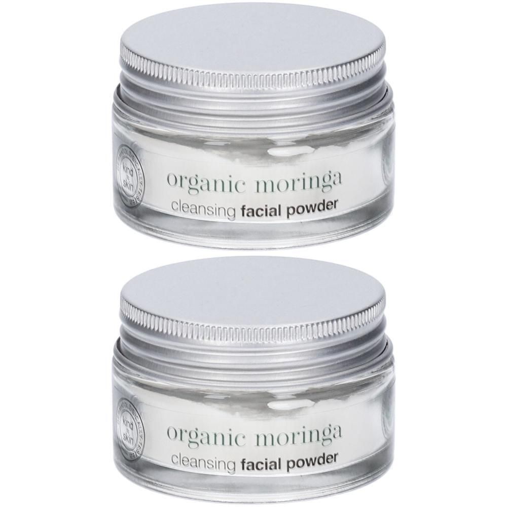 Dr. Organic Moringa Polvere Detergente Viso 2x15 g