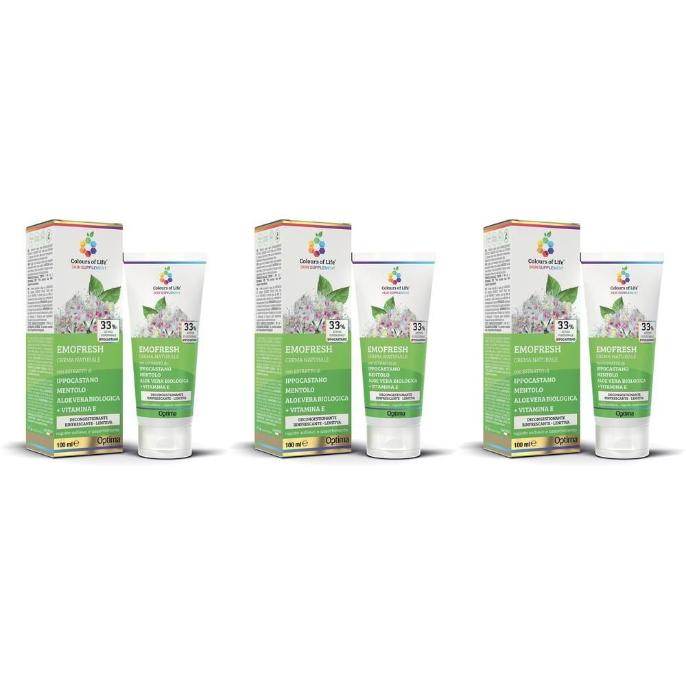 Colours Of Life Skin Supplement Emofresh 3x100 ml Crema