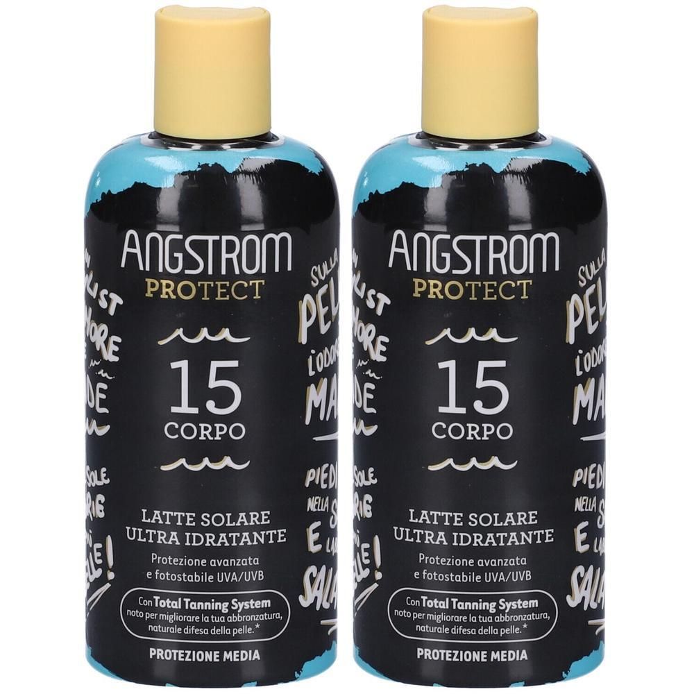 Angstrom Latte Solare Limited Edition Spf15 2x200 ml
