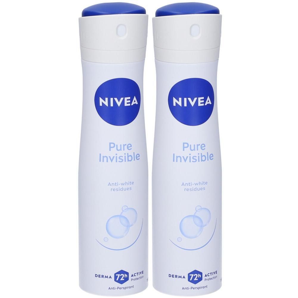 Nivea Deo Pure Invisible Spray 2x150 ml