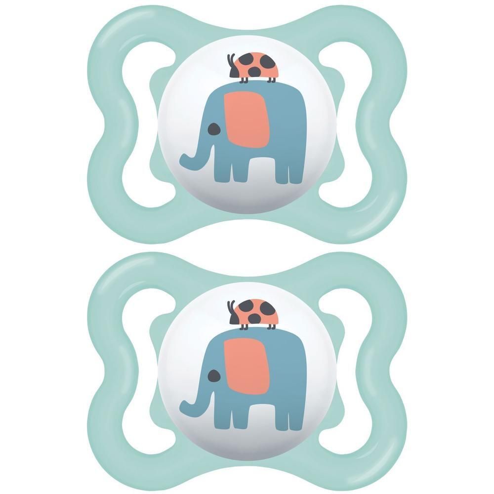 MAM Mini Air Better Together Succhietto Doppio 2-6 Mesi Maschio 2x1 St