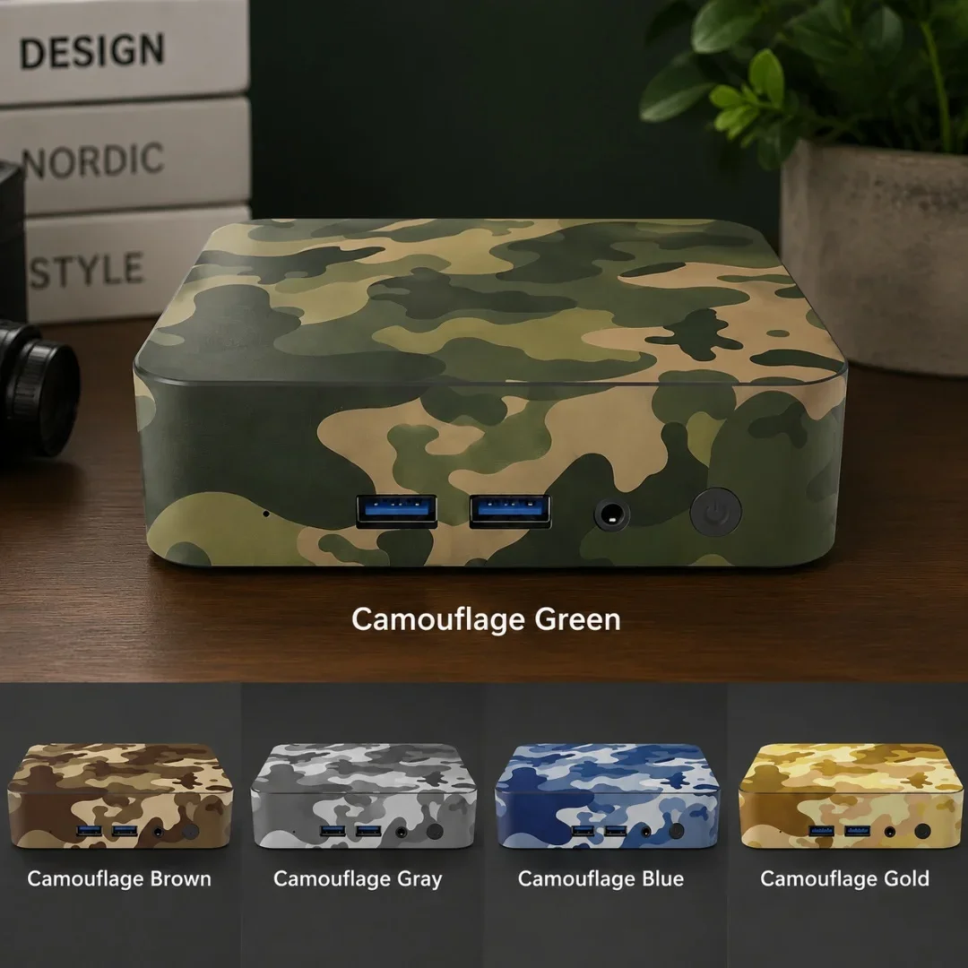 Mini PC Intel Core I9 10980HK Windows 11 Desktop Computer 16GB RAM 2TB SSD WiFi6 BT5.2 4K HDR Home Office Portable Mini Desktop