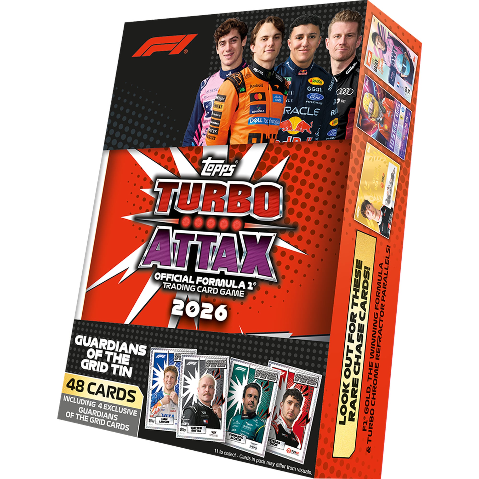 Formule 1 2026 Turbo Attax - Mega Tin - unisexe Taille: One Size Only
