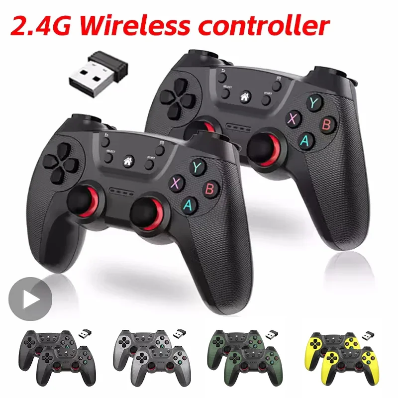 Manette de jeu sans fil pour téléphone portable, compatible Android, PC, TV Box, contrôleur de jeu pour téléphone portable, manette de jeu vidéo, joystick gamer