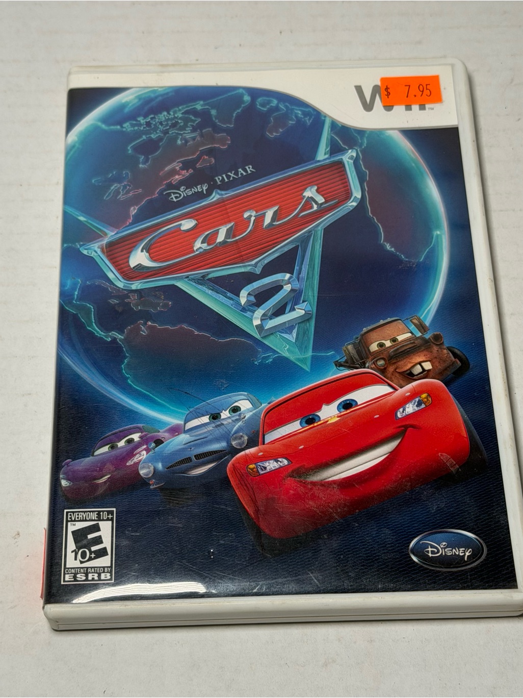 Disney Video Games & Consoles | 2011 Nintendo Wii Disney Pixar Cars 2 Wii Game W/ Case & Manual | Color: Blue/White | Size: Os