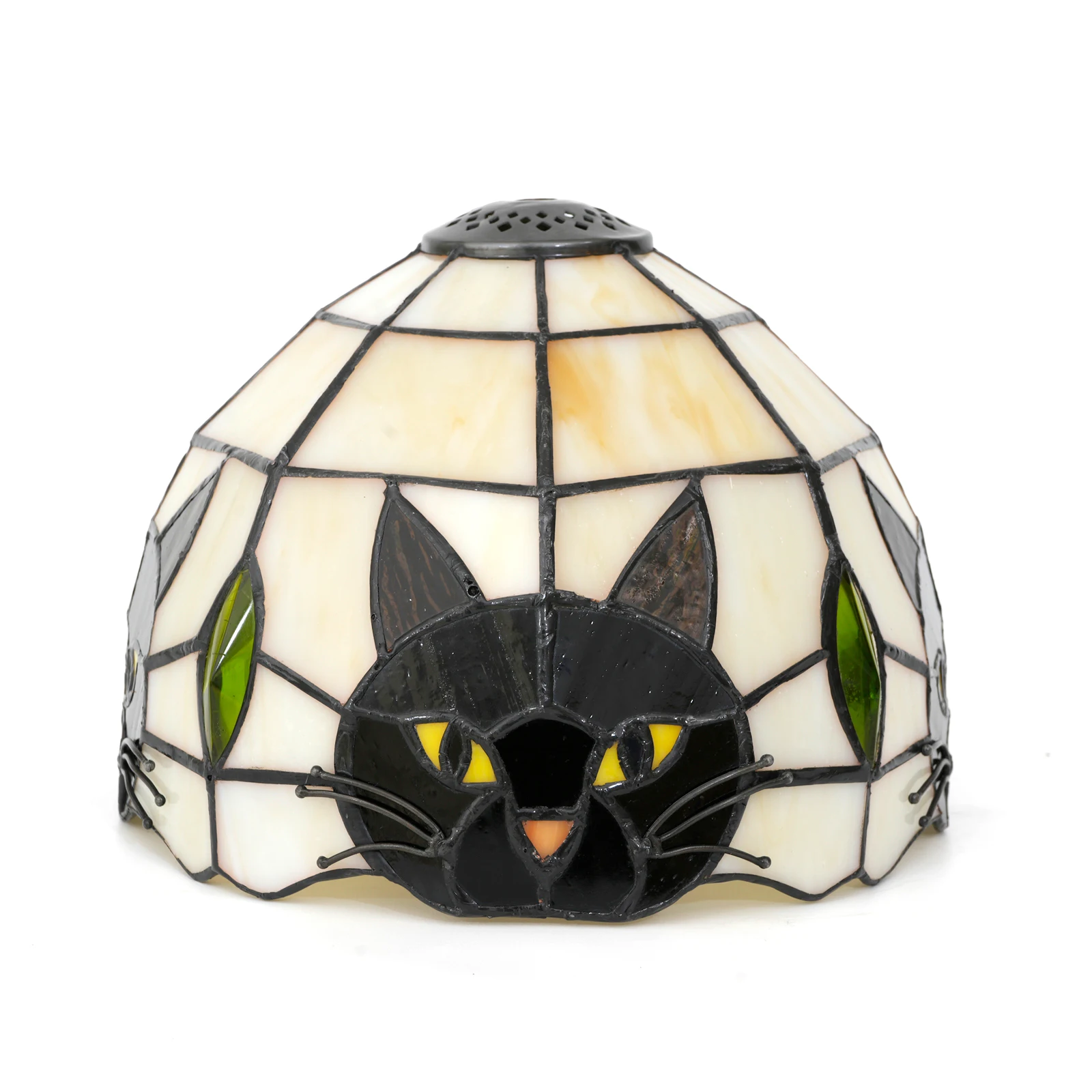 8 Zoll Kreative Buntglas-Pfau-Lampenschirme als Ersatz, Exklusiv Handgefertigter Phönixschwanz Vintage Lampenschirm, für Pendelleuchten