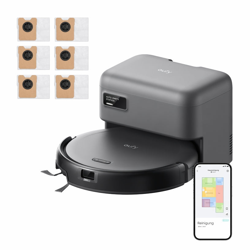 eufy Saugroboter C10 mit automatischer Absaugstation