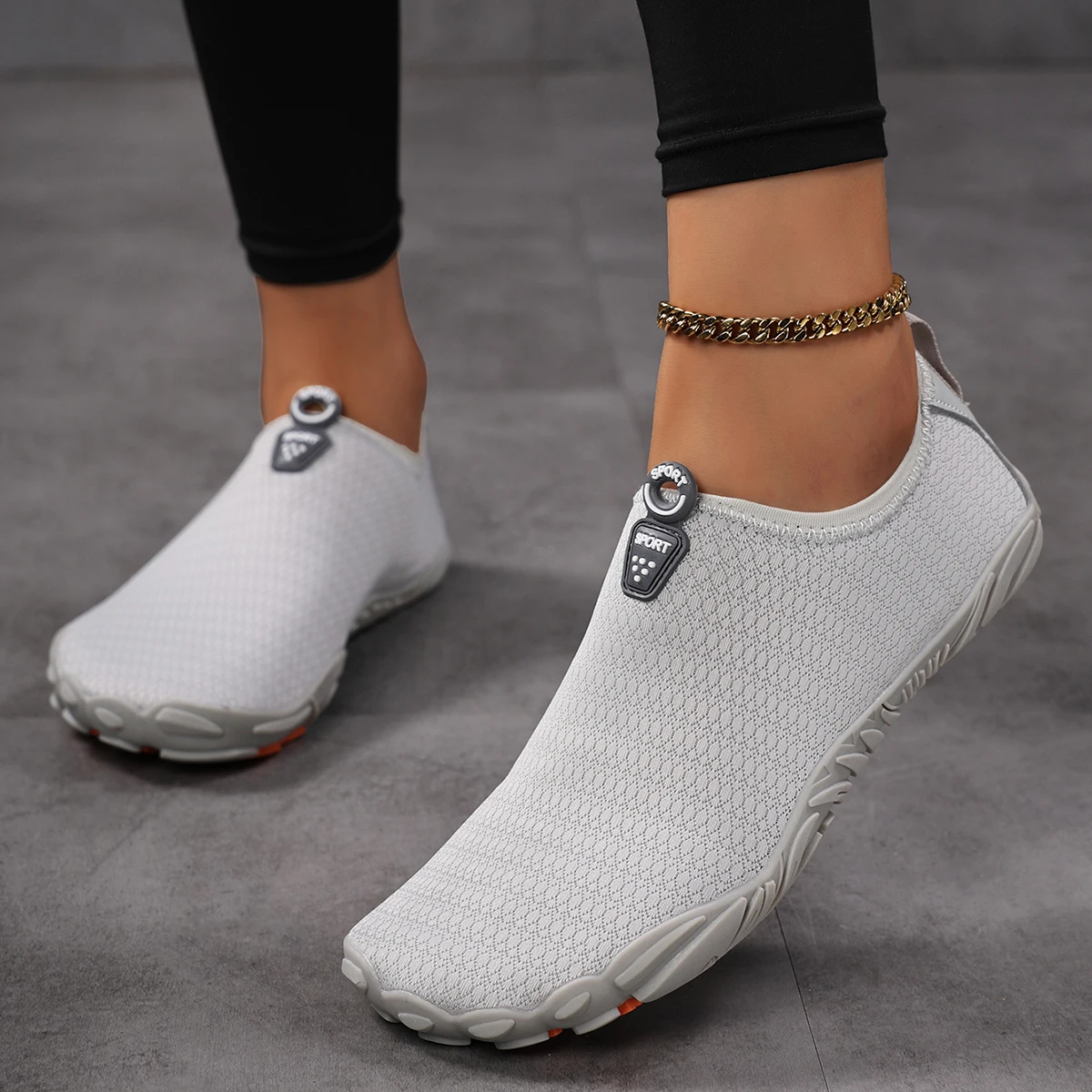 Couple's Summer Outdoor Water Shoes for Women, Outdoor Fishing Shoes, Beach Shoes, Mesh Shoes, Water Shoes, Swimming Shoes, Unisex, Suitable for All Seasons, Indoor Fitness Shoes, Jump Rope Shoes, Aerobics Yoga Shoes
