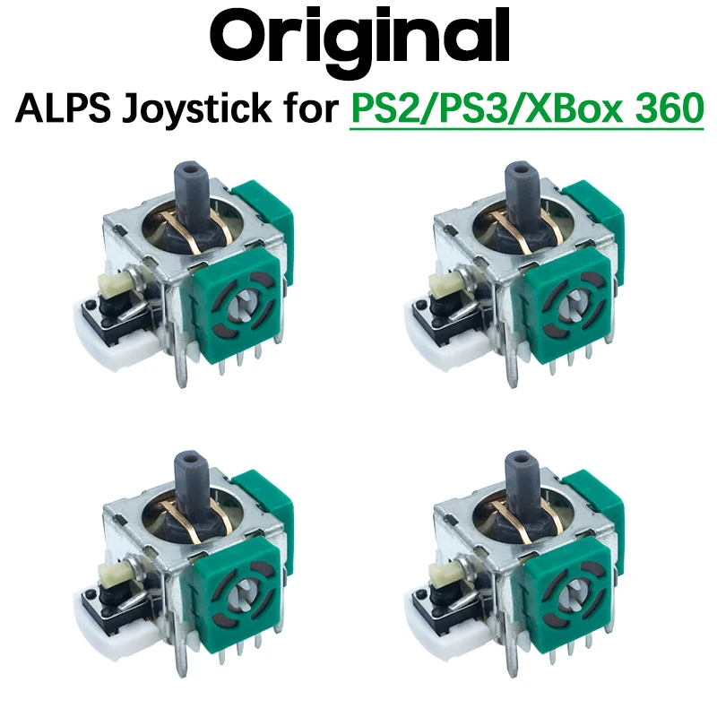 Original ALPS 3D Joystick for PS2/PS3/XBox 360 Gamepads, Replacement PS2 PS3 XBox360 Controller Joystick for Sony,XBox Gamepad