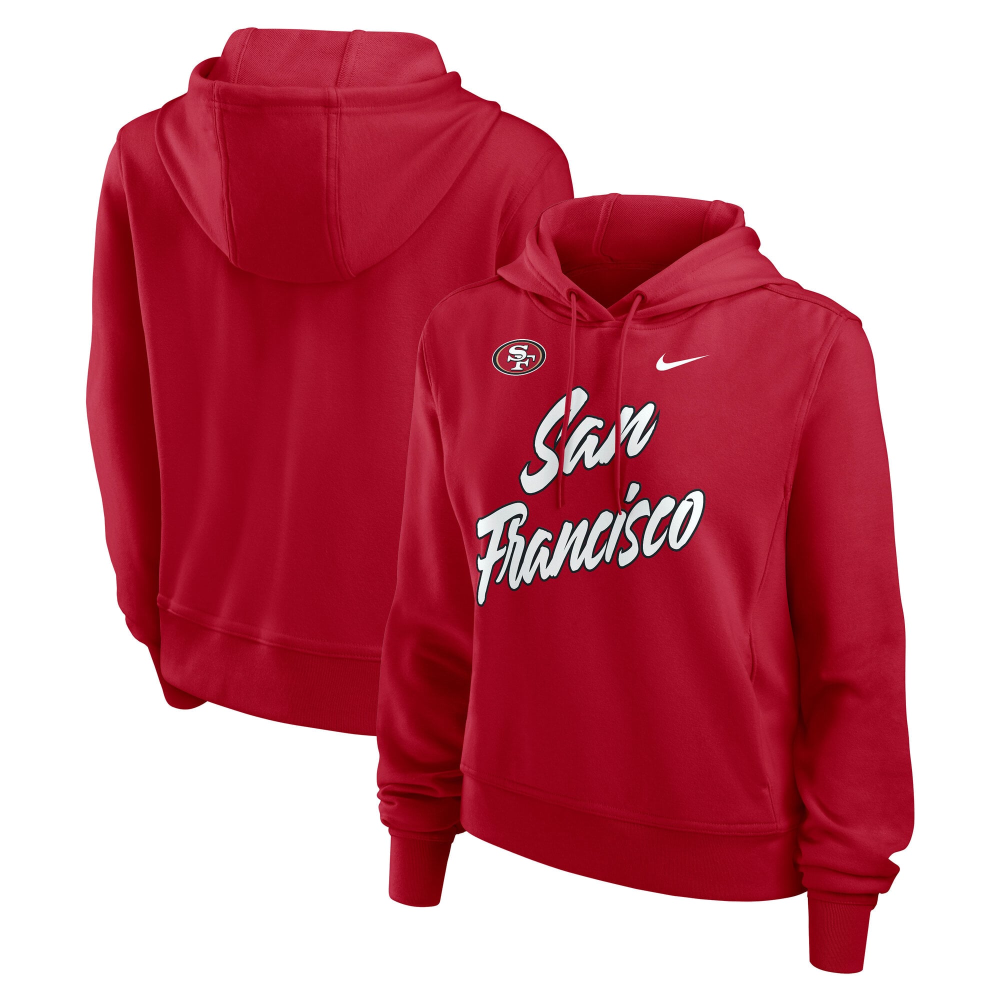 San Francisco 49ers Nike Performance One Hoodie - Damen
