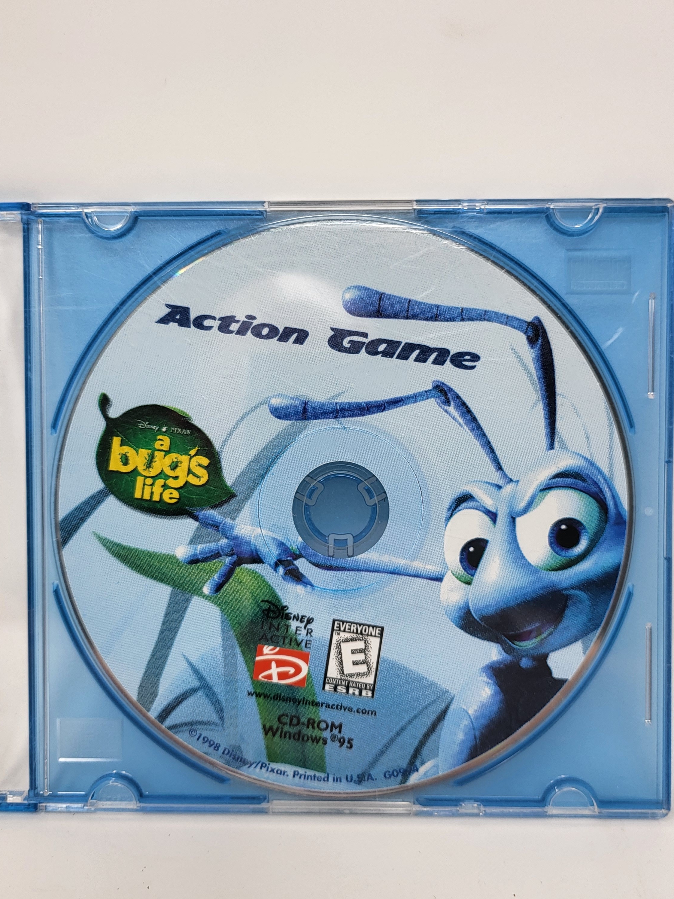 Disney Video Games & Consoles | Disney A Bug's Life Action Game - Blue Cd-Rom | Color: Blue | Size: Os