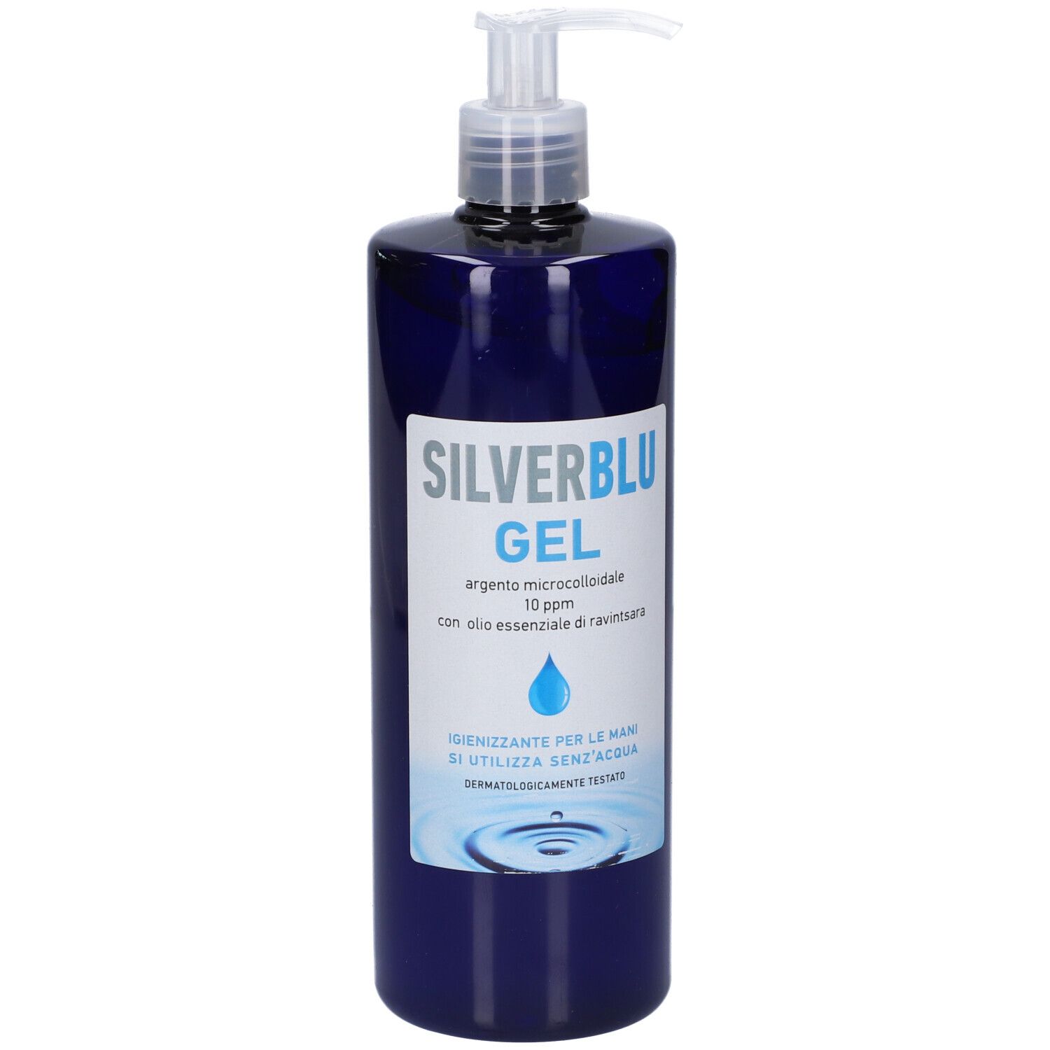 Silver Blu Gel Igienizzante Mani 500 Ml ml