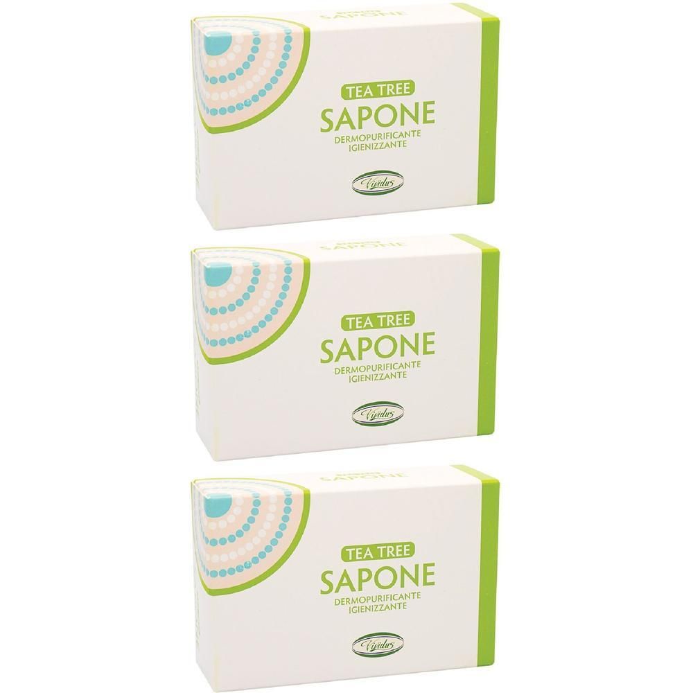 Vividus Tea Tree Sapone 3x100 g