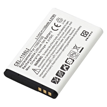 ULTRALAST CEL-1100LI Battery - For Cell Phone - Battery Rechargeable - 1050 mAh