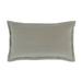 Eastern Accents Jackson Velvet Pillow Cover & Insert Polyester/Polyfill/Velvet in Gray | 15 H x 26 W x 4 D in | Wayfair DPB-281