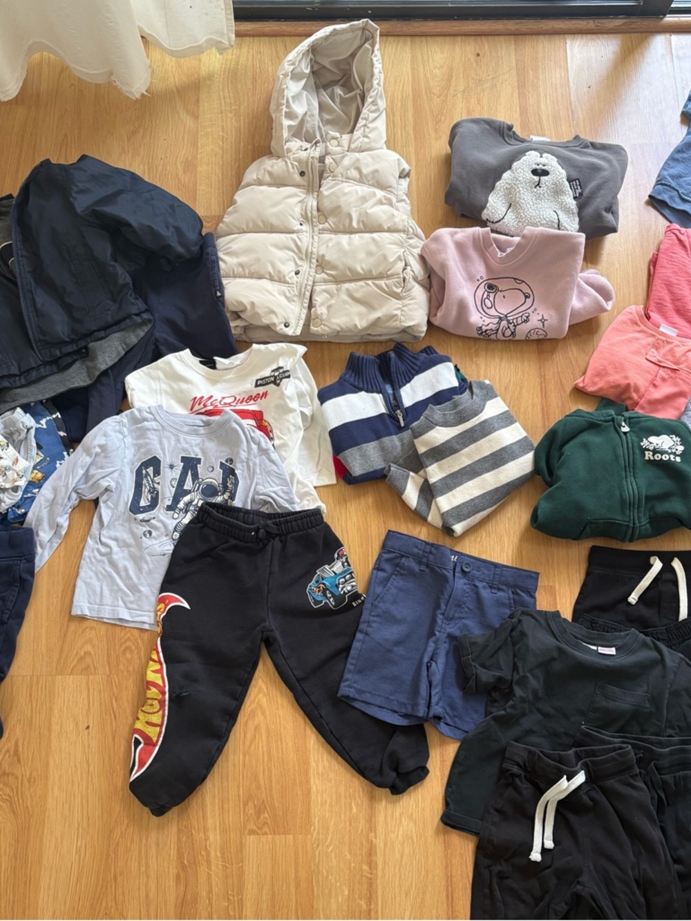 Zara Shirts & Tops | Zara Boys Gap Kids Bundle 3/4 Wear And Play Clothing Bundle Lot | Color: Cream | Size: 3tb
