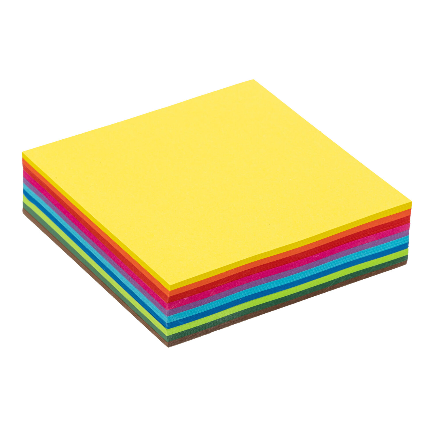Faltblätter, bunt, 16 x 16 cm, 500 Blatt