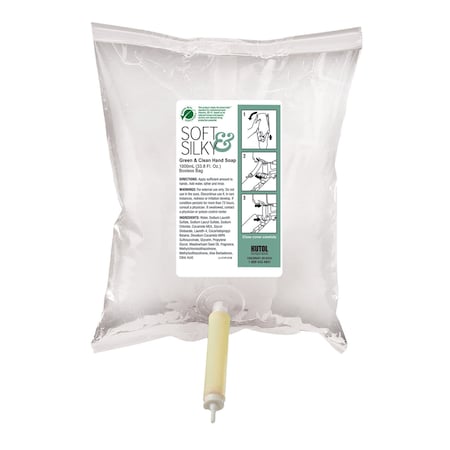 HENSON GROUP 7227 Kutol Green & Clean Hand Soap, 1000 ML , Color White, 10PK