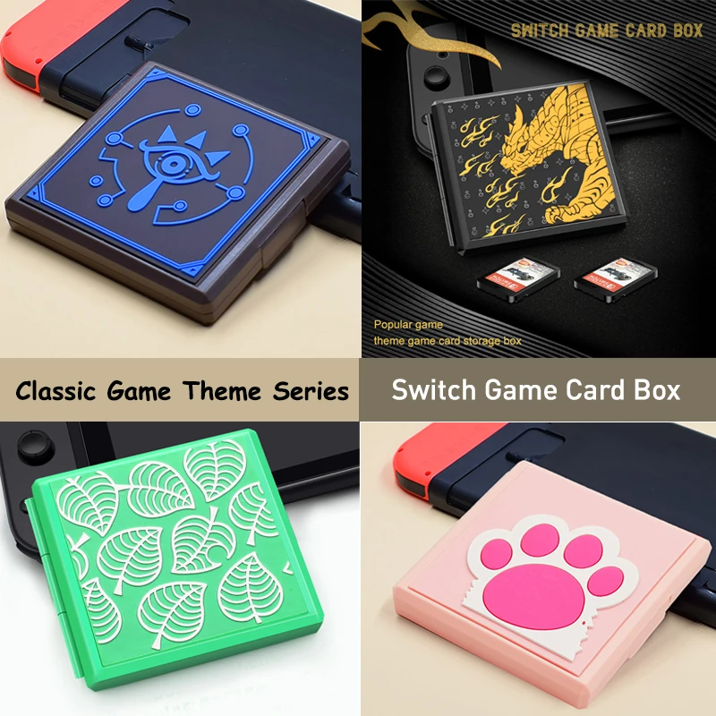 For Nintendo Switch OLED Hard Game Card Case Storage Box for Nintendo Switch / Switch lite Game Accessories