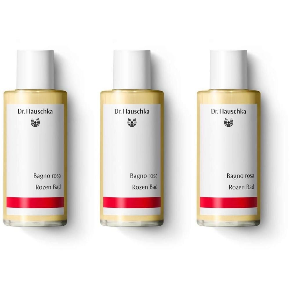Dr. Hauschka Bagno Rosa 3x100 ml Additivo per il bagno