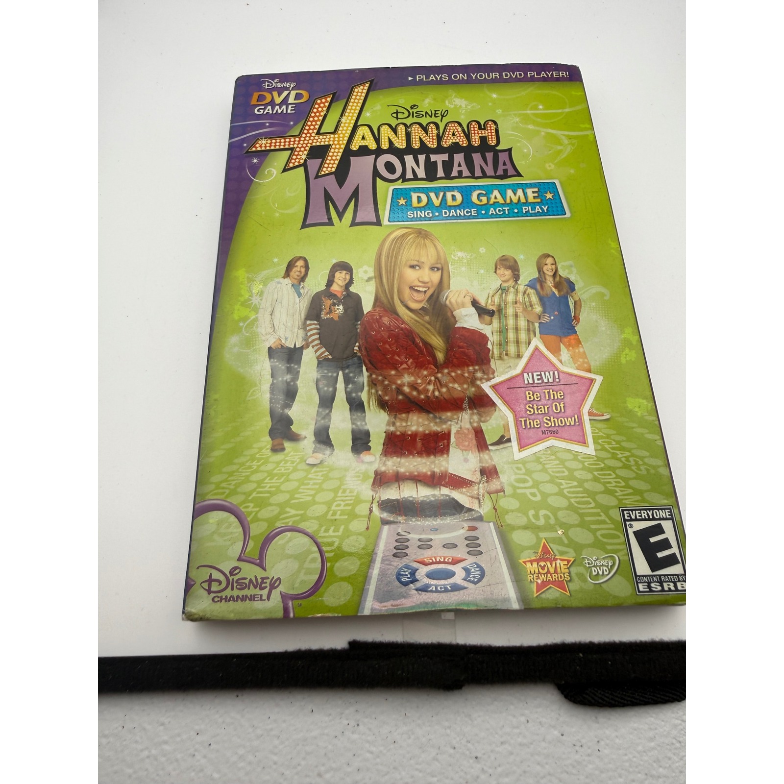 Disney Video Games & Consoles | Disney Hannah Montana Dvd Game Sing Dance Act Play Interactive Movie Game M7660 | Color: Green/Purple | Size: Os