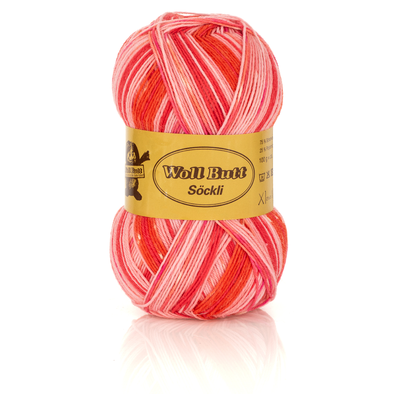 Woll Butt Söckli – blossom color